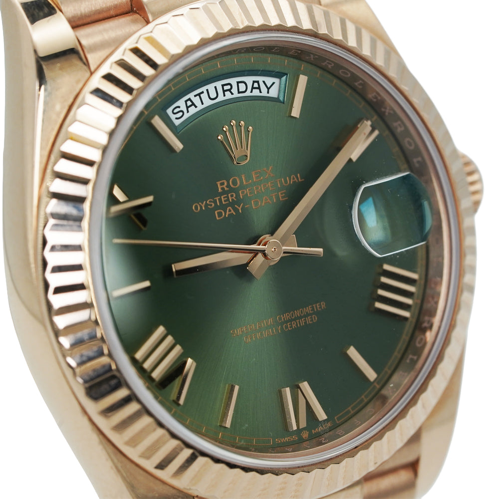 Rolex Day-Date ‘228235’ Olive 2023