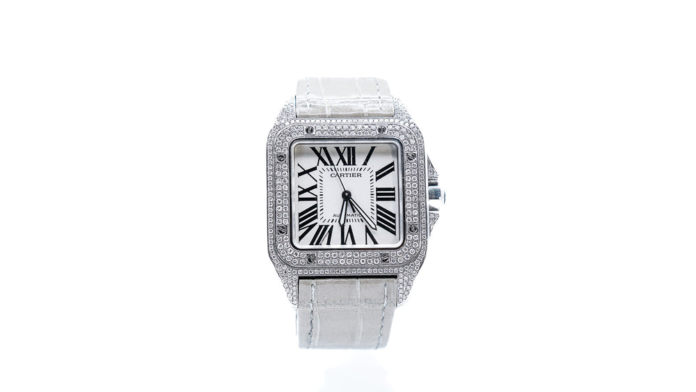 Cartier Santos 100 XL Diamond
