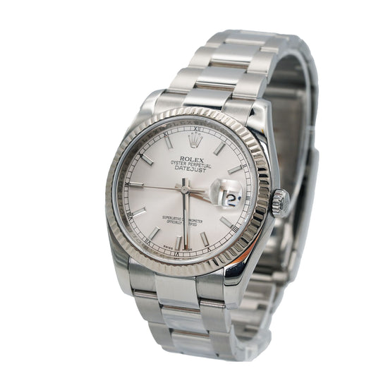 Rolex Datejust 36 ‘116234’ Silver Batton 2007