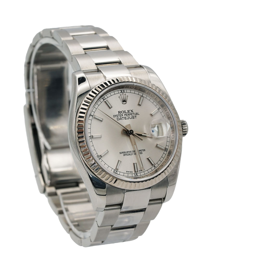 Rolex Datejust 36 ‘116234’ Silver Batton 2007