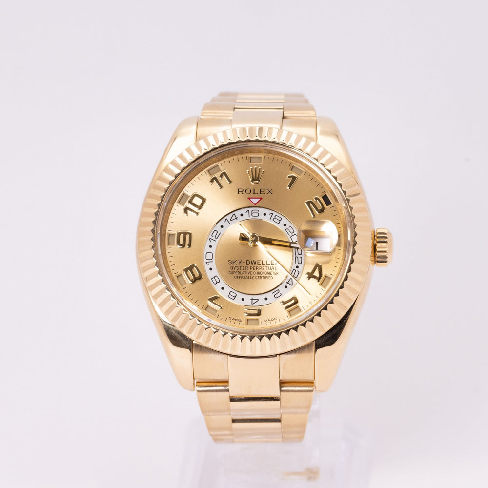 Rolex Sky-Dweller ‘326938’ Champagne 2013