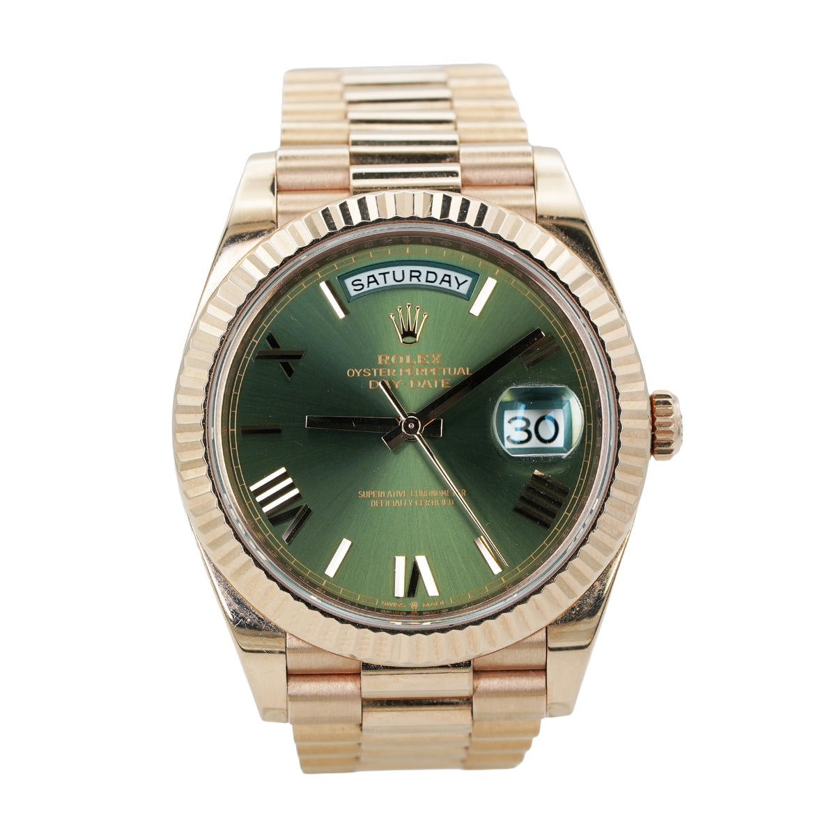 Rolex Day-Date ‘228235’ Olive 2023