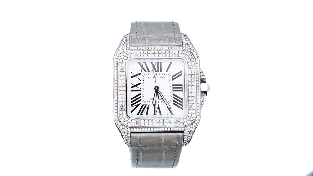 Cartier Santos 100 XL Diamond