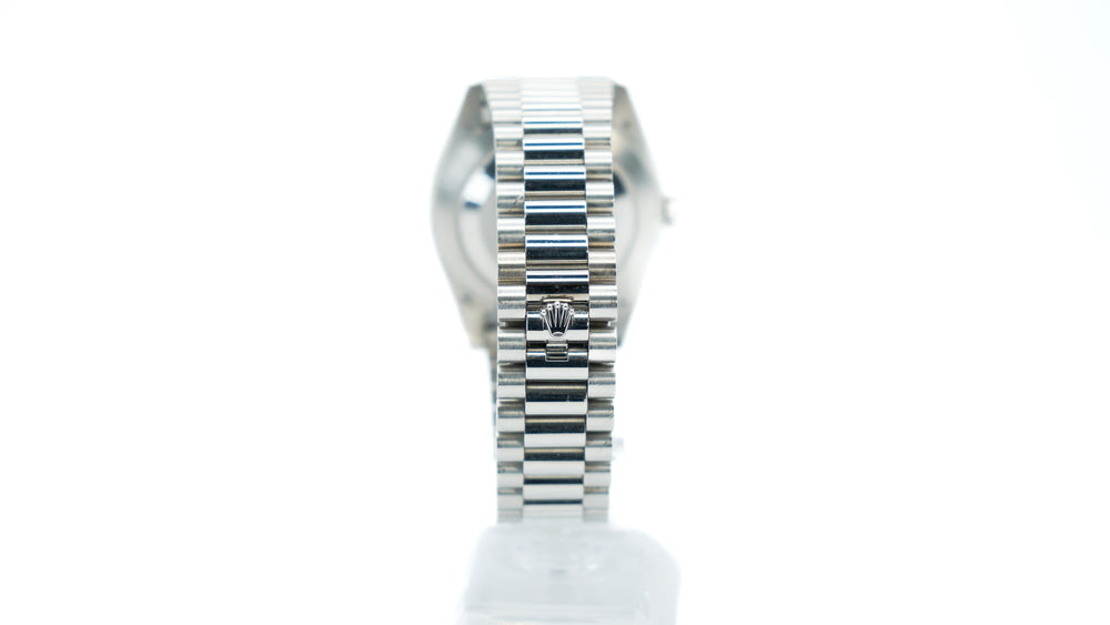 Rolex Day-Date 40 ‘228206’ Platinum Baguette