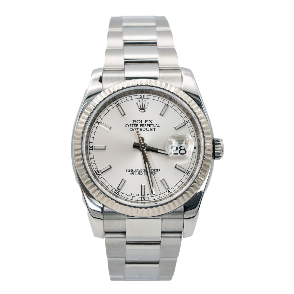 Rolex Datejust 36 ‘116234’ Silver Batton 2007