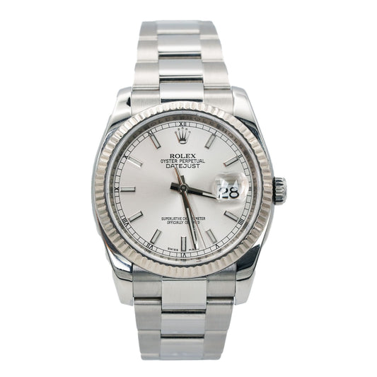Rolex Datejust 36 ‘116234’ Silver Batton 2007