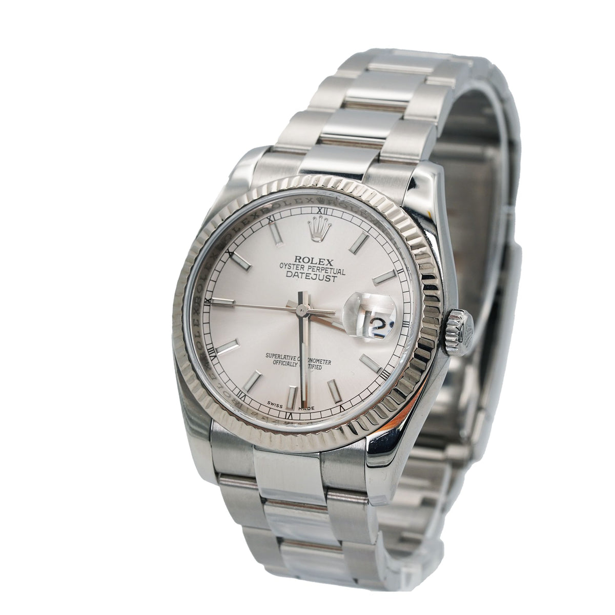 Rolex Datejust 36 ‘116234’ Silver Batton 2007