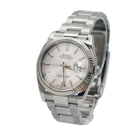 Rolex Datejust 36 ‘116234’ Silver Batton 2007