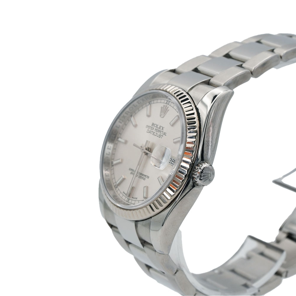 Rolex Datejust 36 ‘116234’ Silver Batton 2007