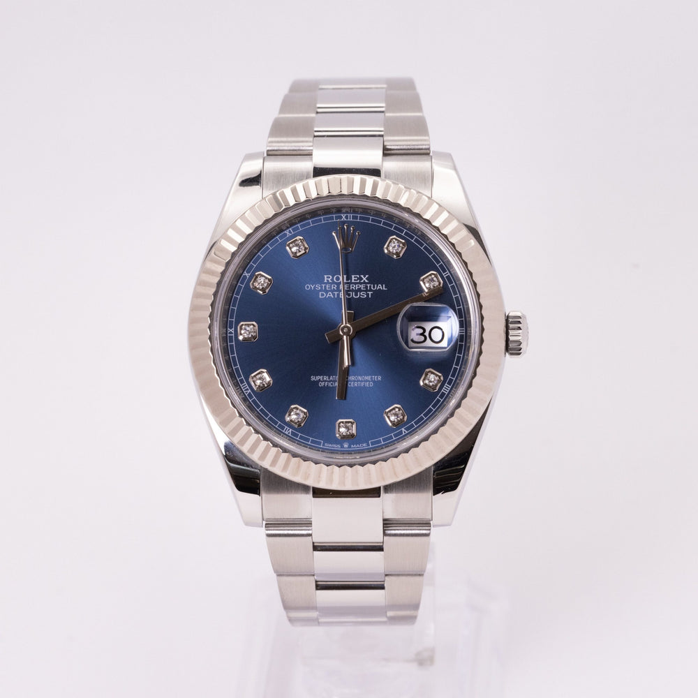 Rolex Datejust 41 ‘126334’ Blue Diamond